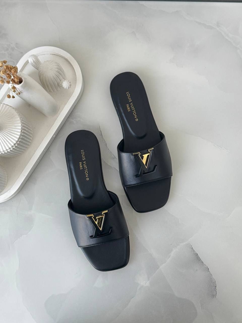 LV Mare Mule Calf Leather