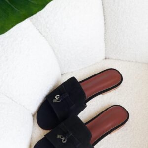 Hermès Velvet Flats