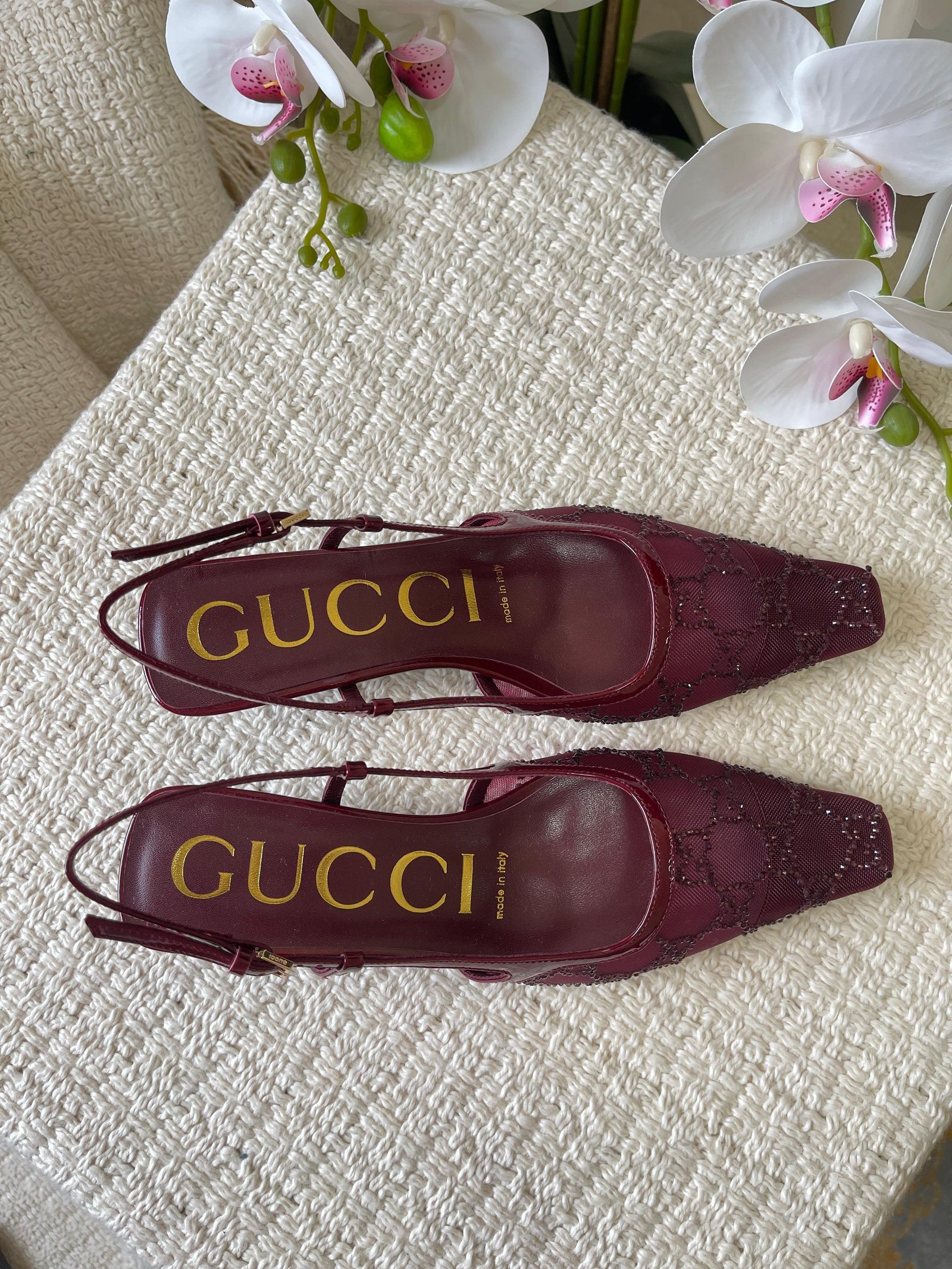 Gucci Leather Loafers - Image 3