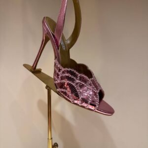 AQUAZZURA Ce Soir Crystal Strap Mules