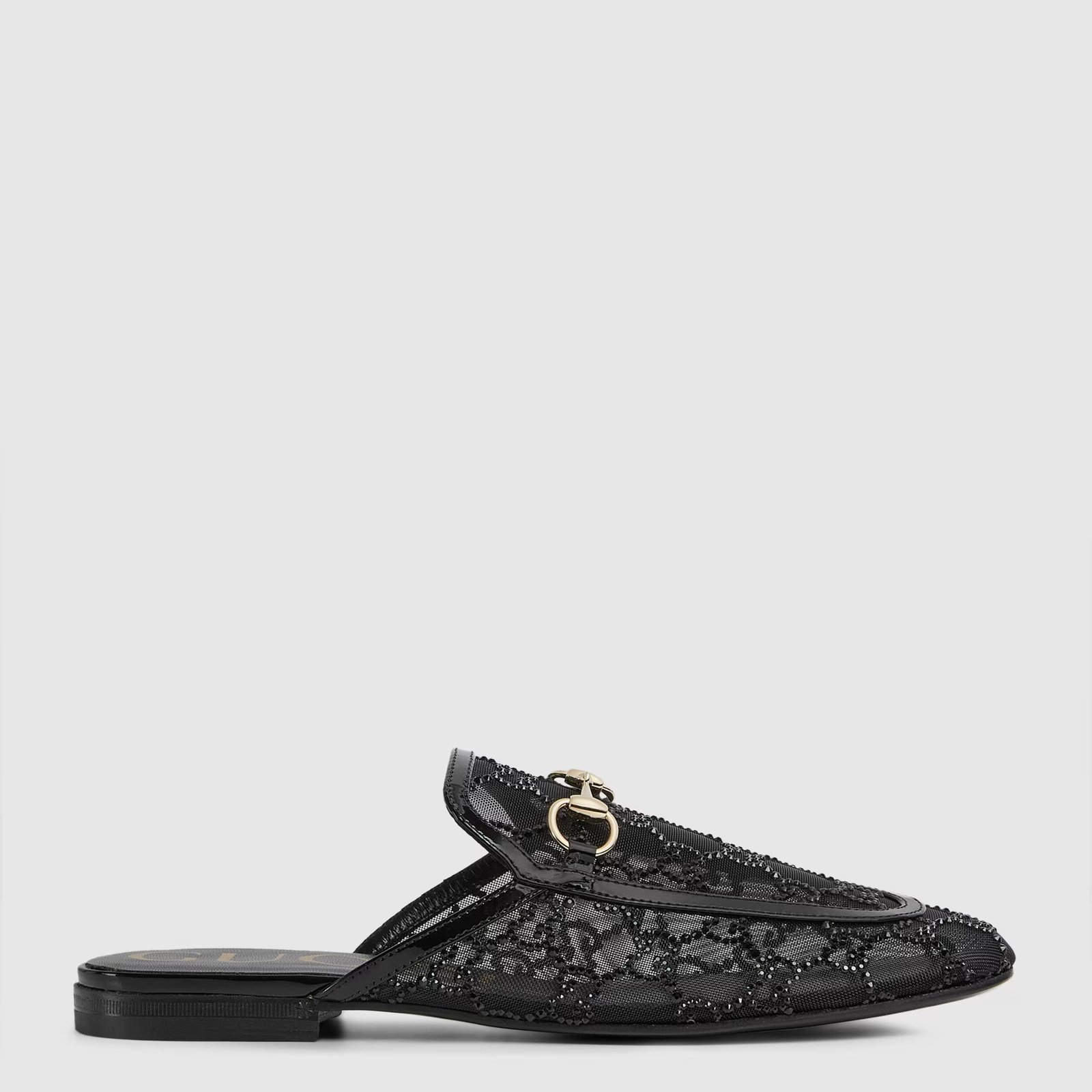 Gucci Women’s GG Crystal Princetown Slippers - Image 4