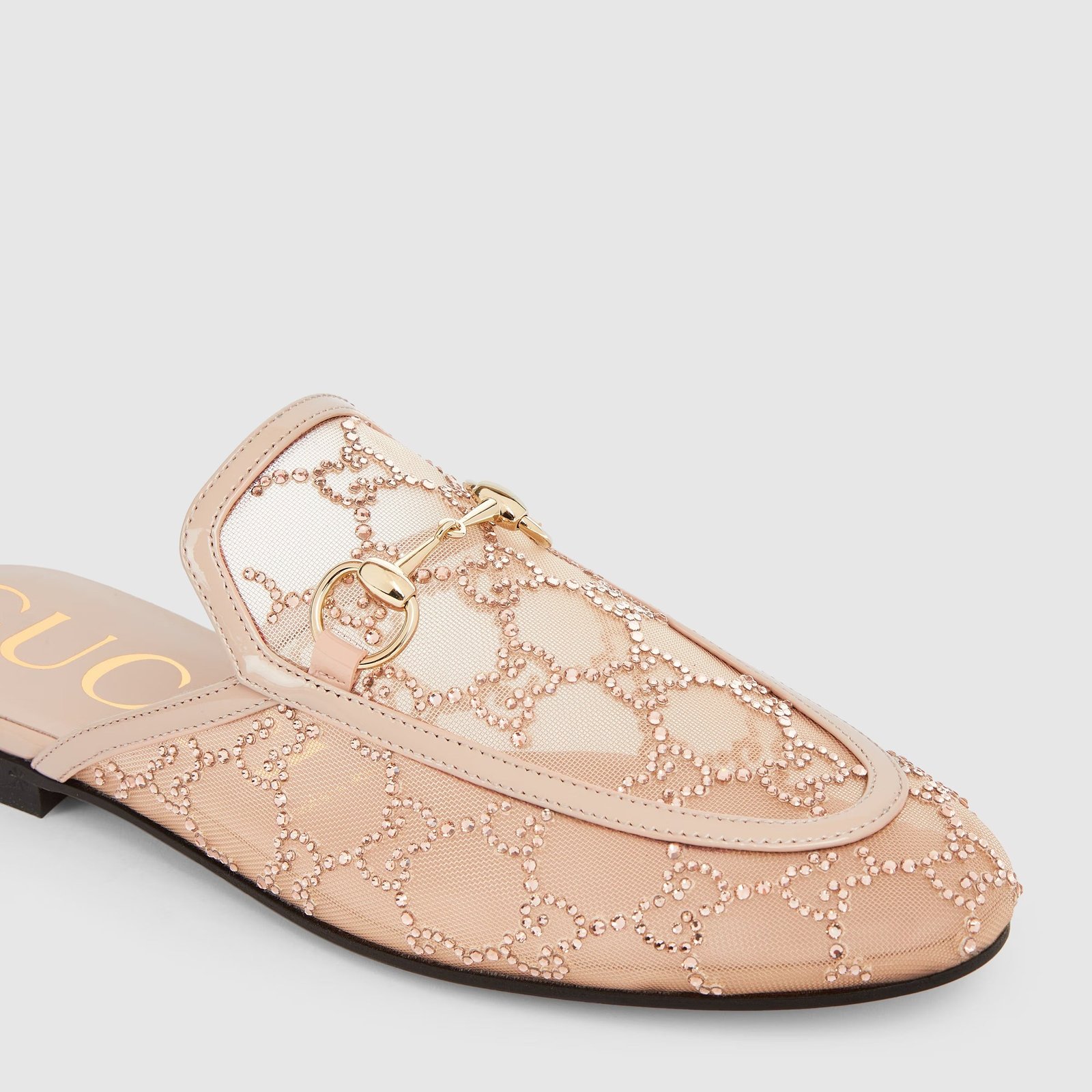 Gucci Women’s GG Crystal Princetown Slippers - Image 2