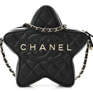 CHANEL Lambskin Quilted Walk of Fame Star Bag
