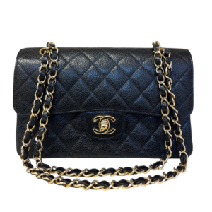 Chanel Small Vintage Caviar Classic Flap Bag